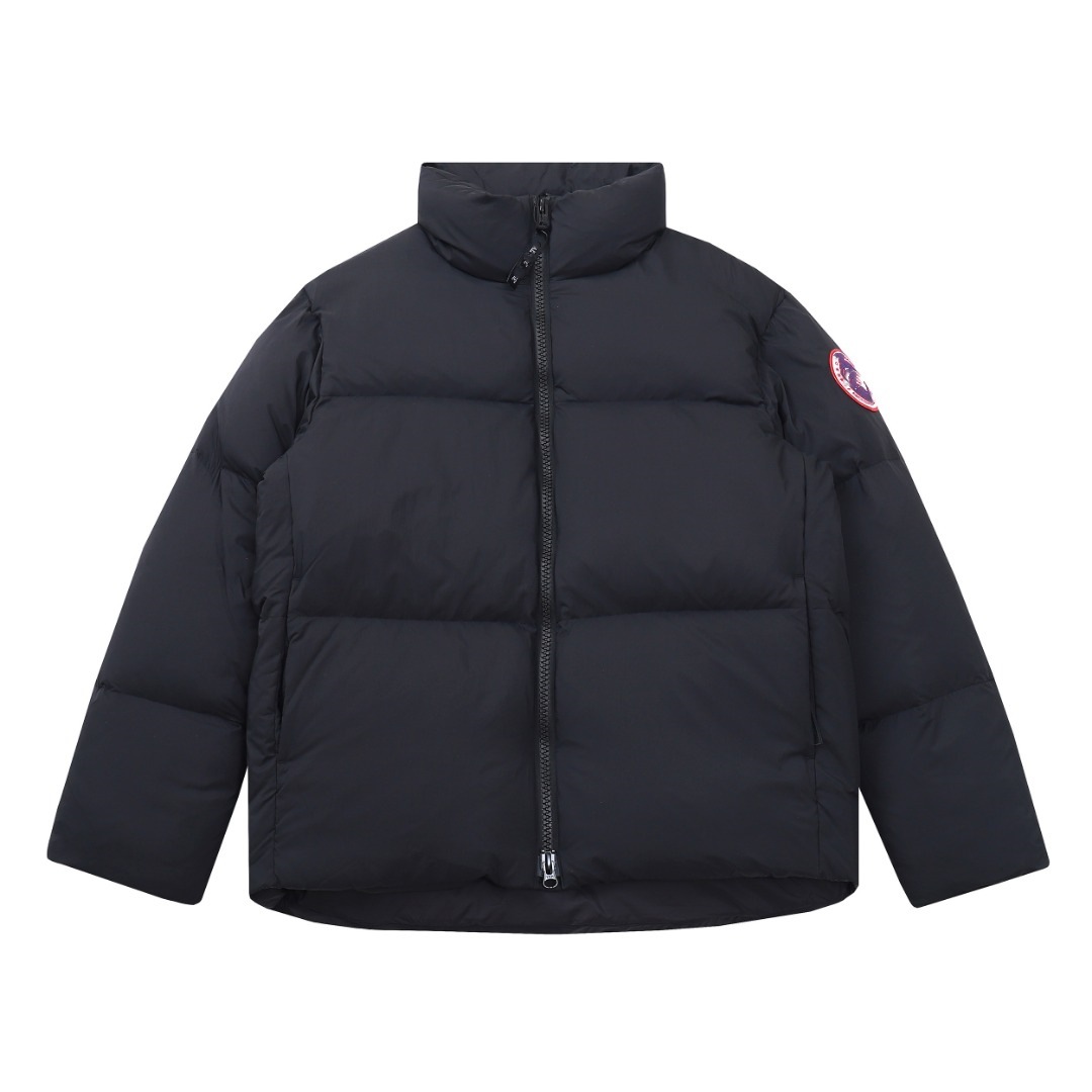 European and American style winter hot new CG unisex stand collar puff down jacket coat, European cross-border trendy brand