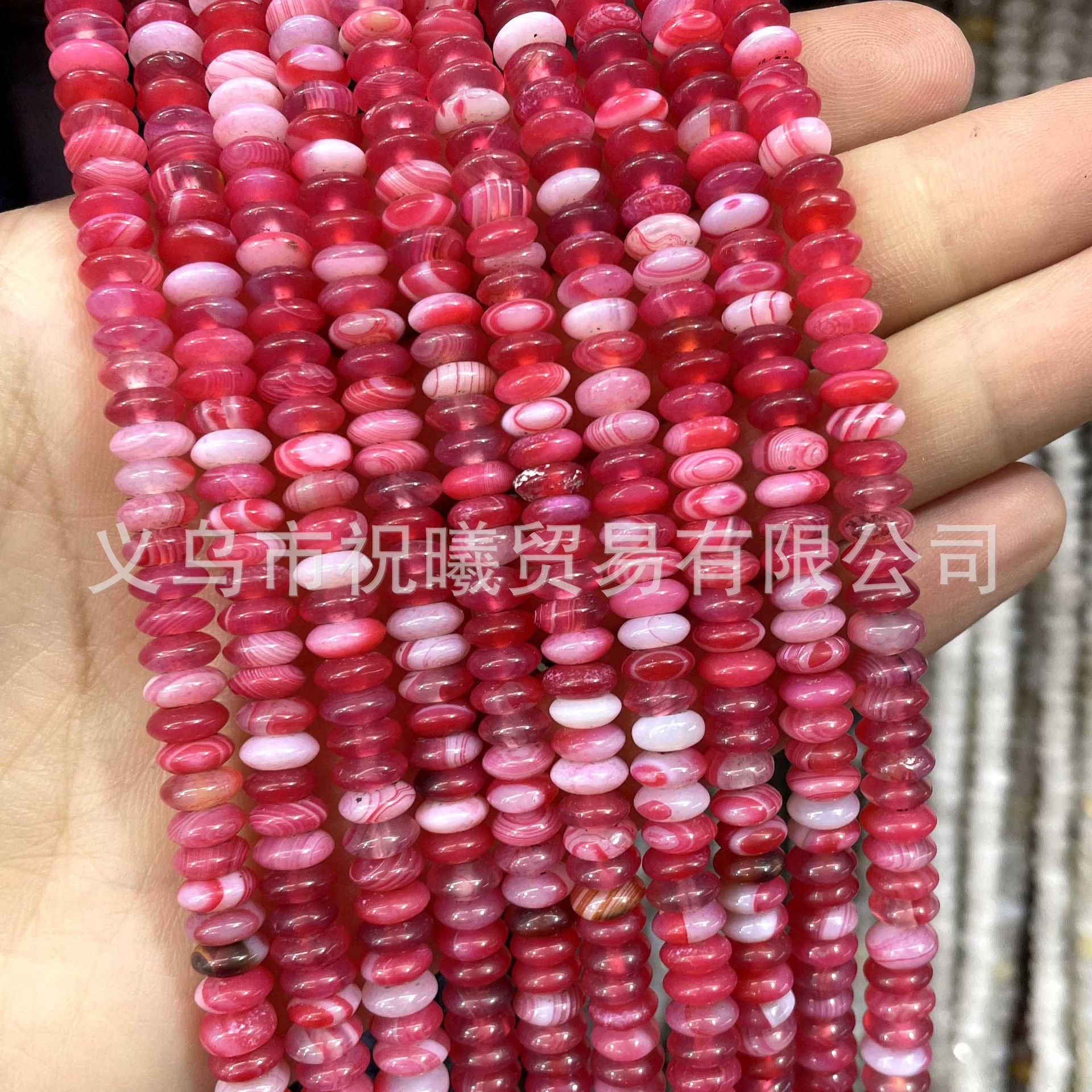 Natural ore jade, beads, accessories, bead bracelet, 3×6mm, geolocation function, wholesale