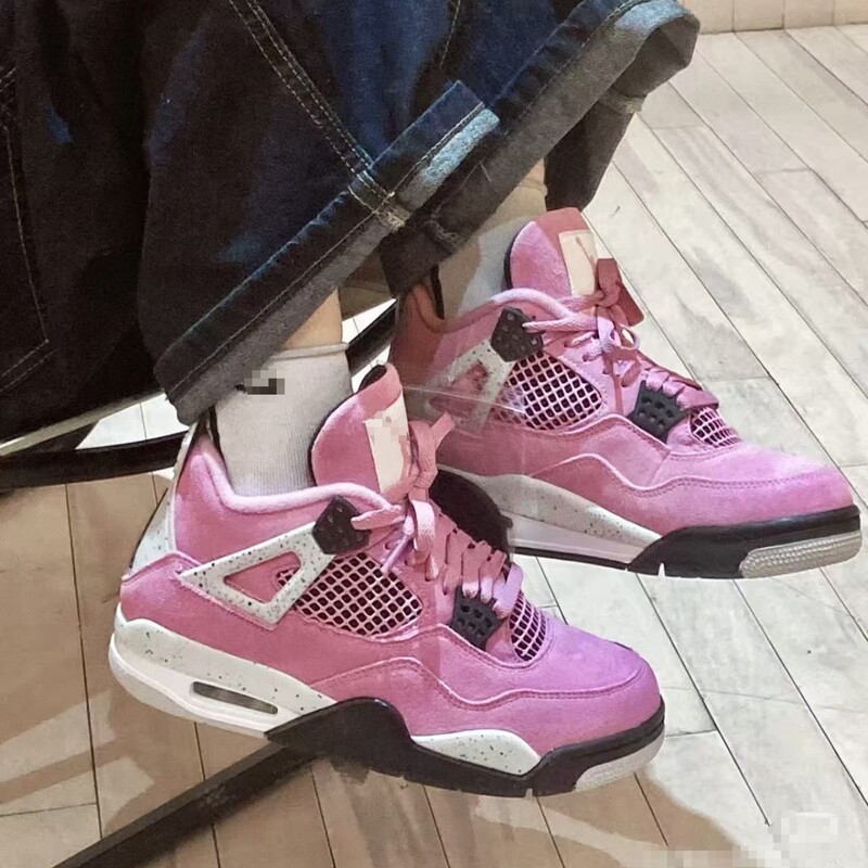 Putian Pure Original High Version Aj4 Electric Mother Jordan Electric Mother Black Cement Paris Oreo Mandarin Duck Air Cushion Basketball Shoes