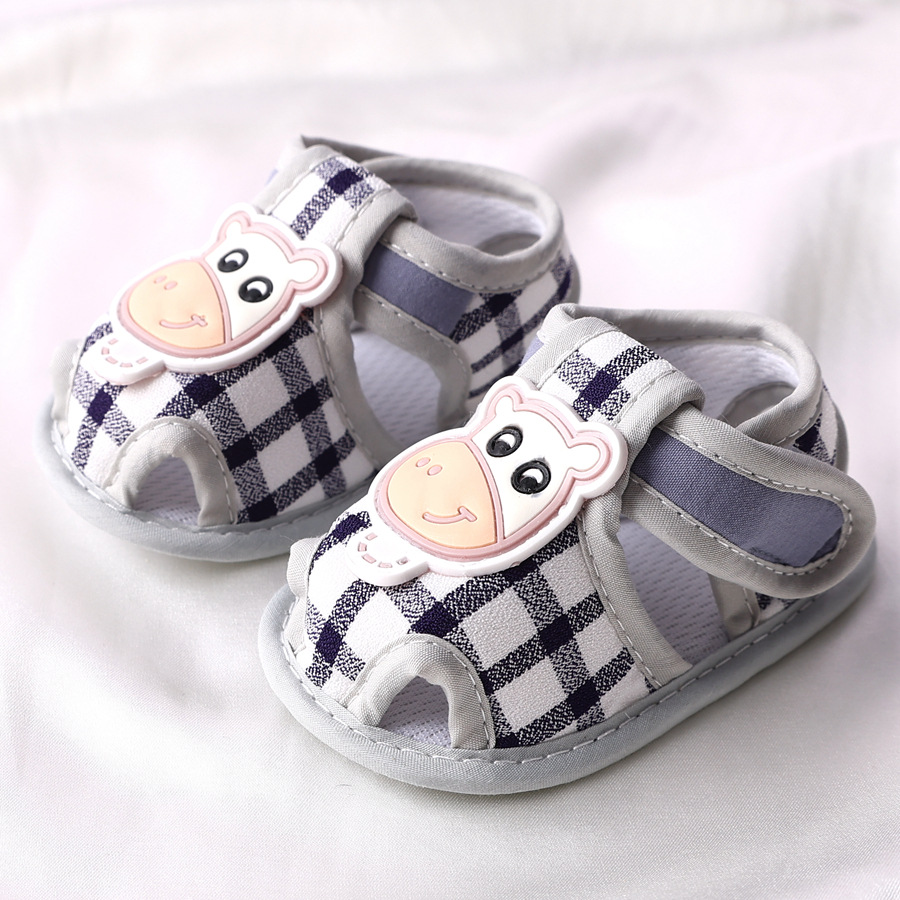 2022 nuevos zapatos de bebé sandalias de verano 0-1 años de edad zapatos de niño de fondo suave infantil 6-12 meses de edad bebé masculino y femenino