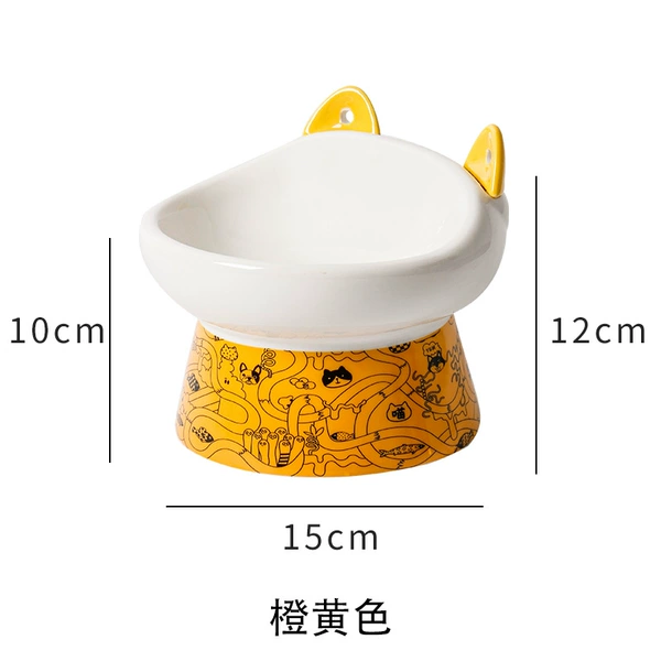 Yellow ear picking, spoon, 2 pieces