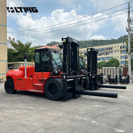 柴油叉车20吨带串杆18吨16吨新款港口机械集装箱堆高大叉装车全新