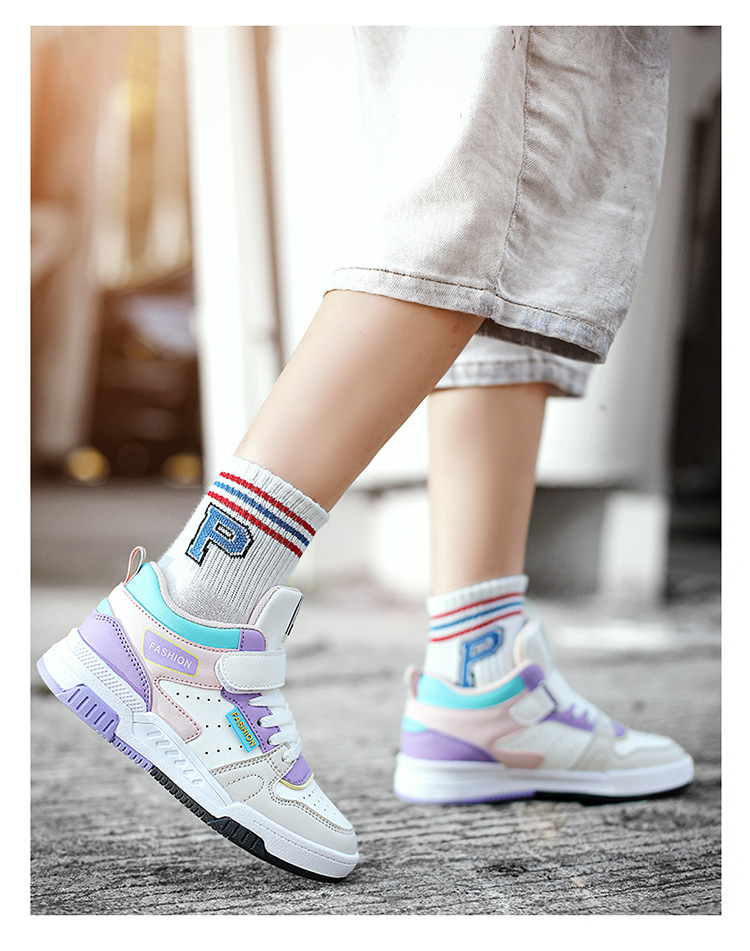 Kindersneaker Halbhoch Für Jungen Und Mädchen Vielseitige Schuhe_voghion.com