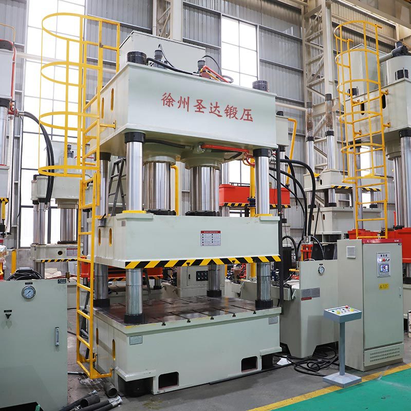 徐州圣达锻压630T吨空调外机壳成型四柱液压机SMC复合材料油压机
