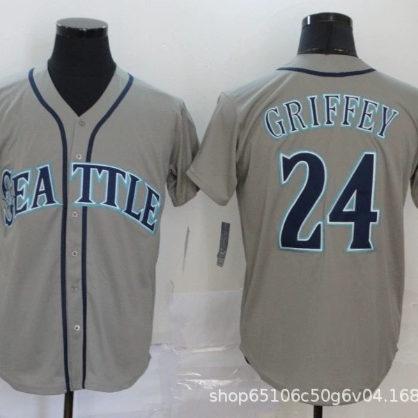  Foreign Trade MLB Baseball Jersey Mariners 44 Seattle Mariners Rodriguez Jersey Dropshipping