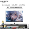 24-inch flat black 120Hz, bezel-less