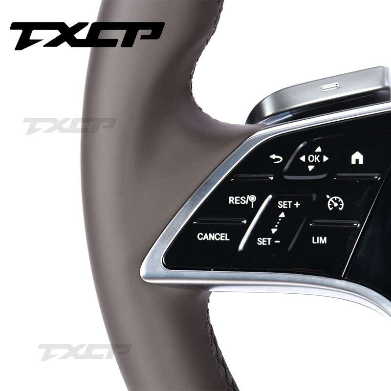 Suitable for Mercedes-Benz E-Class S-Class Maybach full leather assembly car modified steering wheel steering wheel assembly