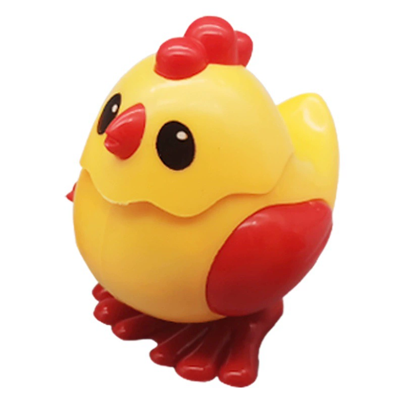 На цепочке пружинная цыпленок намотка игрушки на цепочку прыжок утка обойма ларька двухдолларовый магазин игрушек оптом