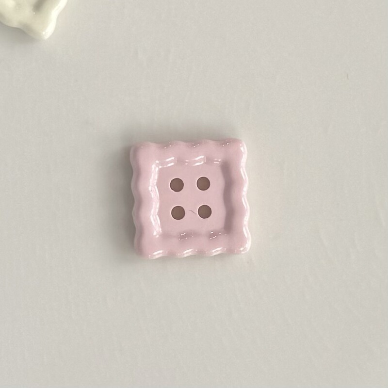 カラフルな小さな正方形のボタンアクセサリー DIY 手作り材料衣類靴と靴下アクセサリーアクセサリー携帯電話ケース下駄|undefined