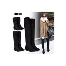 2022Ladies Shoes women winter Knee high Long Boots秋冬女长靴