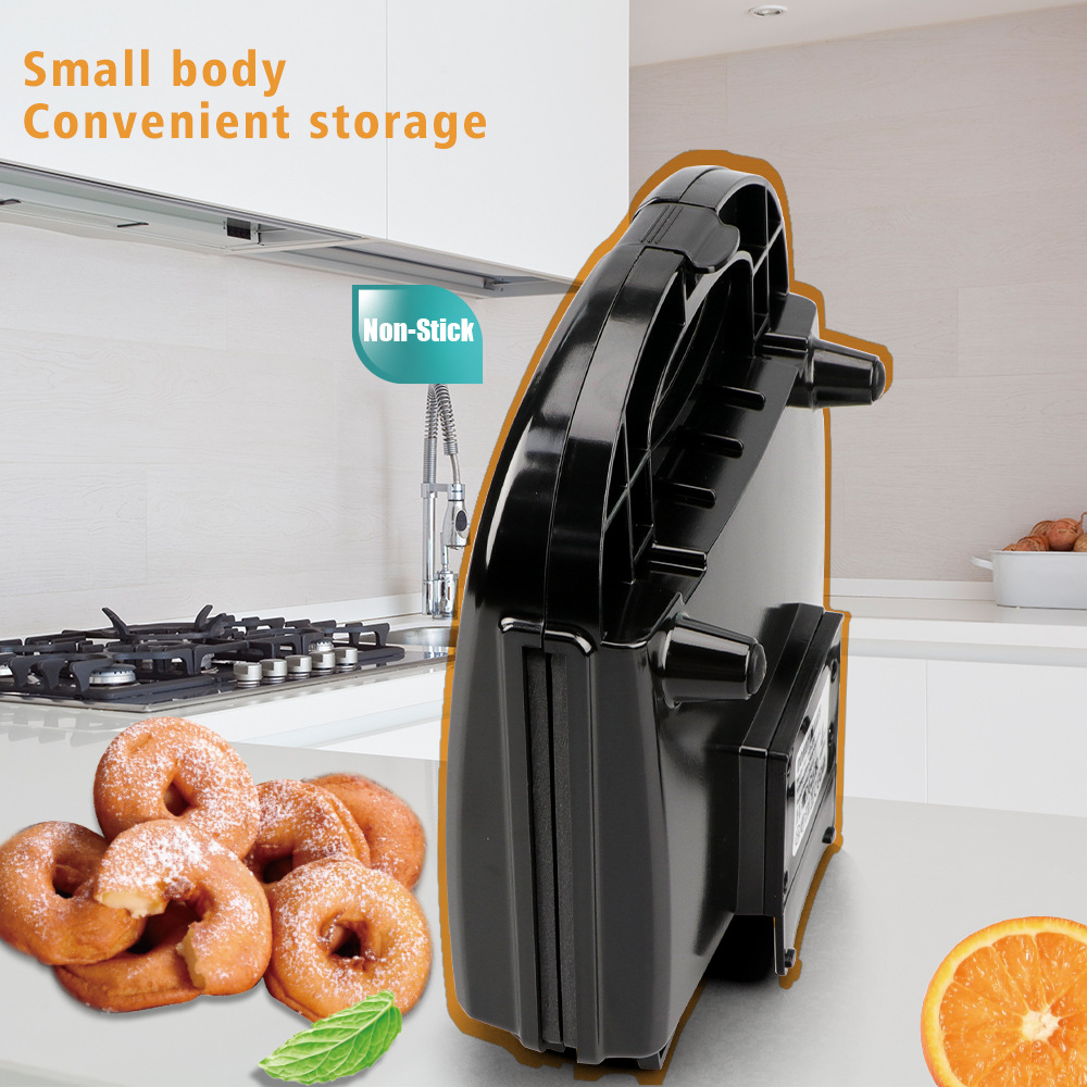 RAF Europäischer und amerikanischer Haushaltsdonut Multifunktionaler runder Kuchen Leichte Nahrung Mini-Frühstücksmaschine_voghion.com