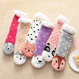 Удерживающие тепло носки, нескользящий флисовый ковер, увеличенная толщина