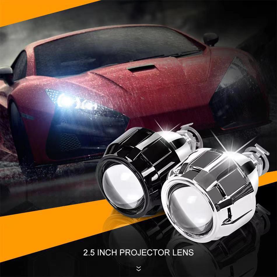 Cross-border explosions 2.5 inch Visteon HID dual-light lens suit H1 xenon lamp car LED headlight lamp