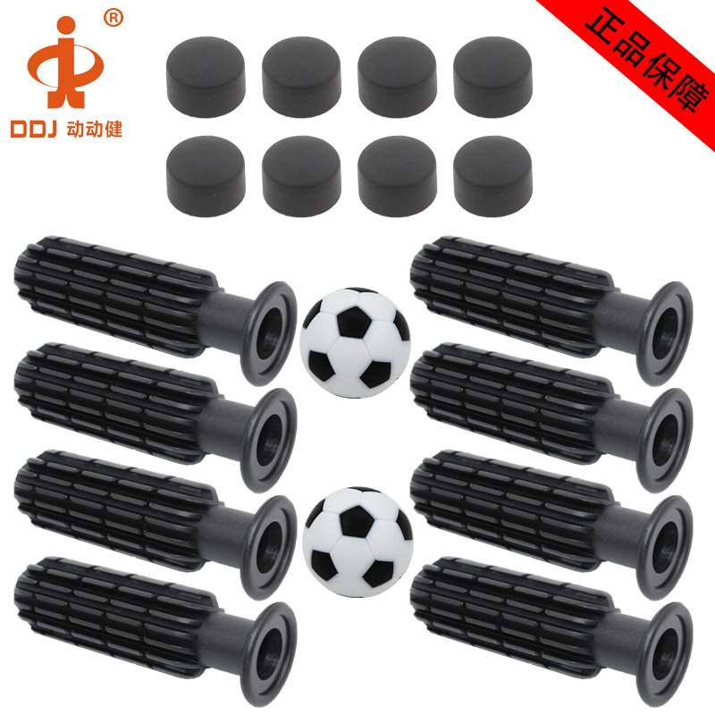 Los fabricantes de deportes móviles suministran accesorios de la máquina de fútbol de mesa mango 4824 mesa de fútbol para niños mango dentado 8 Pack