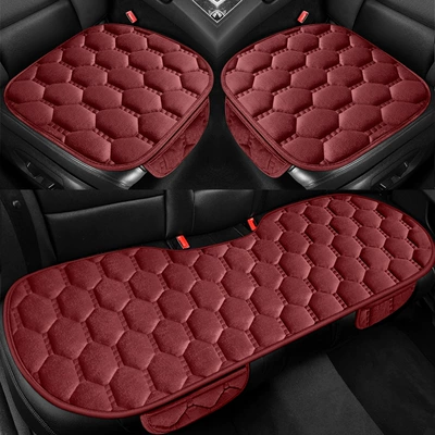 Single-Piece Seat Cushion Full Car Seat – Seat cushion, seat cover - red-small-three-pieces