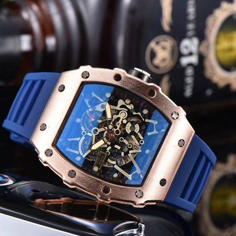 로즈 쉘 다크 블루 밴드