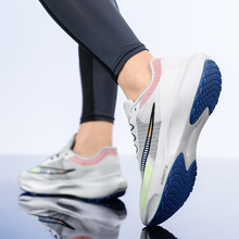 2023新款运动鞋透气网面飞织跑鞋舒适软底减震跑步鞋中学生体考鞋