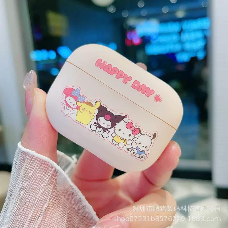 Защитная крышка в матовом стиле Cartoon для AirPods3 Apple новые AirPods Pro 3 поколения, Bluetooth наушники чехол