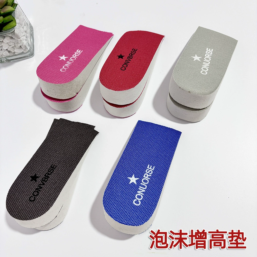 Пенопластовая полуподъемная подушечка, универсальная невидимая внутренняя полуподъемная подушечка одного размера, универсальная стелька для мужчин и женщин, пятка из ЭВА 2,5 см.