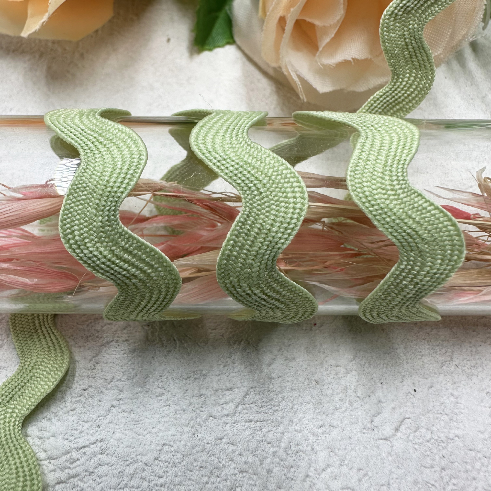 8mm onda sólida en forma de S curva banda de encaje cortina sombrero ropa infantil joyas de boda accesorios de ropa