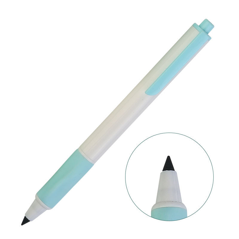 Wei Zhuang negro Tecnología de prensa lápiz durable no es fácil de romper corte-libre eterno no tinta lápiz creativo estudiante de la escuela primaria Prensa