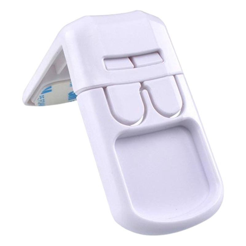 Cerradura del cajón de seguridad para niños cerradura de ángulo recto cerradura del cajón del bebé cerradura de la puerta del gabinete cerradura de la esquina del cajón de doble hebilla