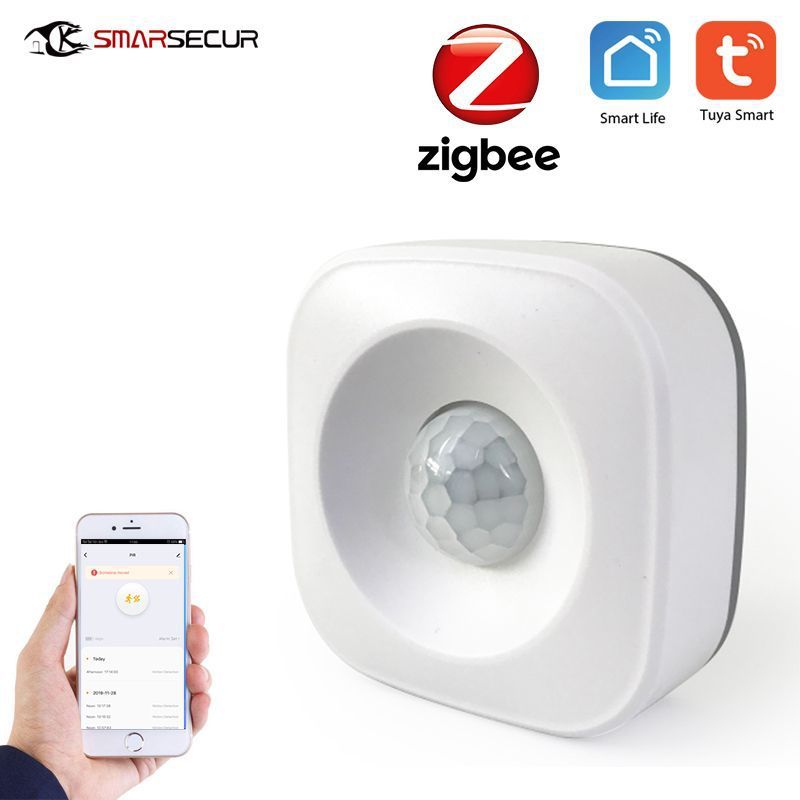 落書きスマートwifi赤外線検出器スマートホームzigbee人体センサーPIR赤外線警報器|undefined