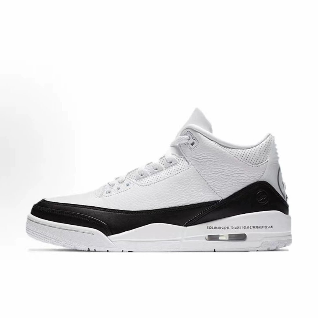 Новые AJ3 баскетбольные кроссовки x Fragment Hiroshi Fujiwara, совместная модель, молния DA3595-100