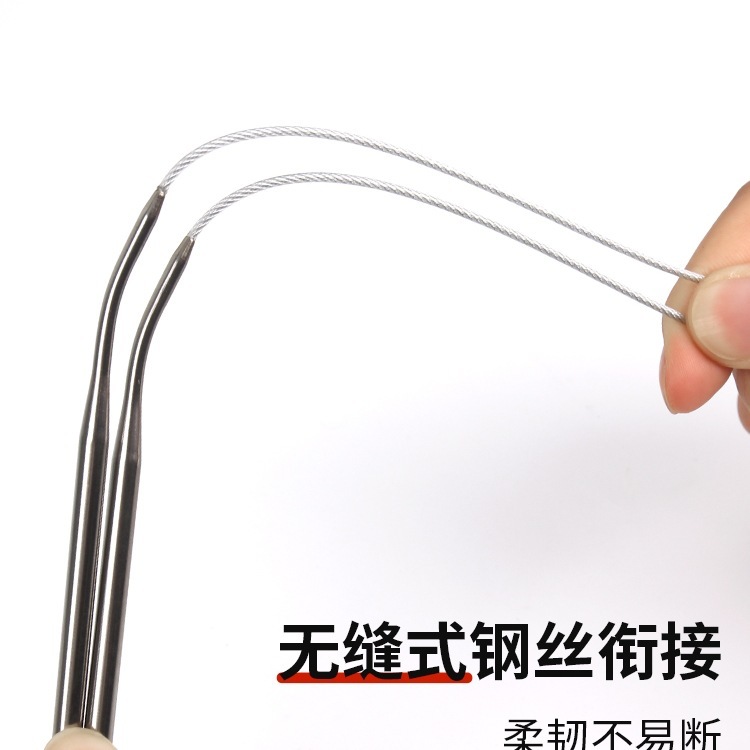 环形棒针打袖子毛衣针不锈钢循环针编织工具全套毛线环形针可爱风|undefined