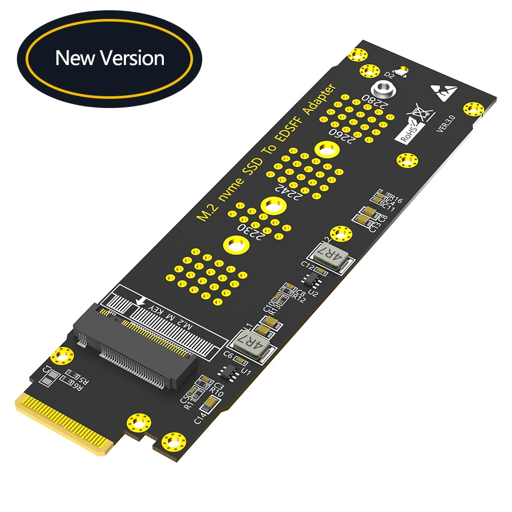 Новый переходник M.2 NVMe → EDSFF, адаптер EDSFF → M.2 NVMe