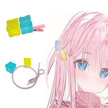 动漫孤独摇滚 后藤独cos发夹 动漫头绳 波奇酱同款发夹夜光款发饰