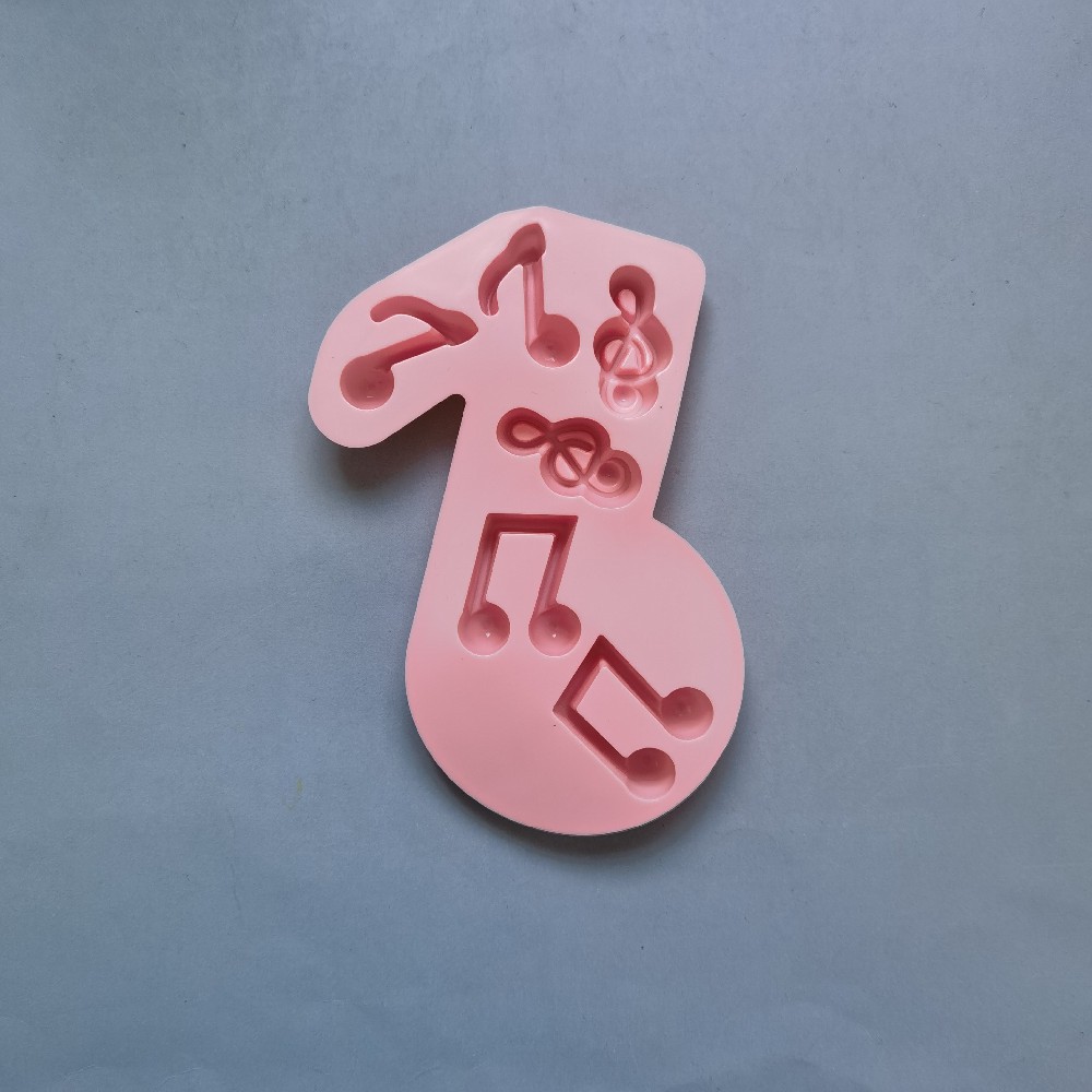 No. 1 nota 178 molde de silicona pastel helado pudín molde de postre jabón utensilios