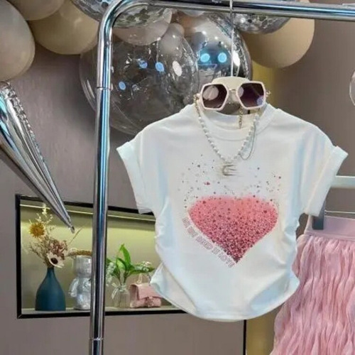 Girls' Summer Dress 2025 Trendy 6-7 Year Old Princess Dress 8-Piece Set 9 Summer 12-Year-Old Skirts