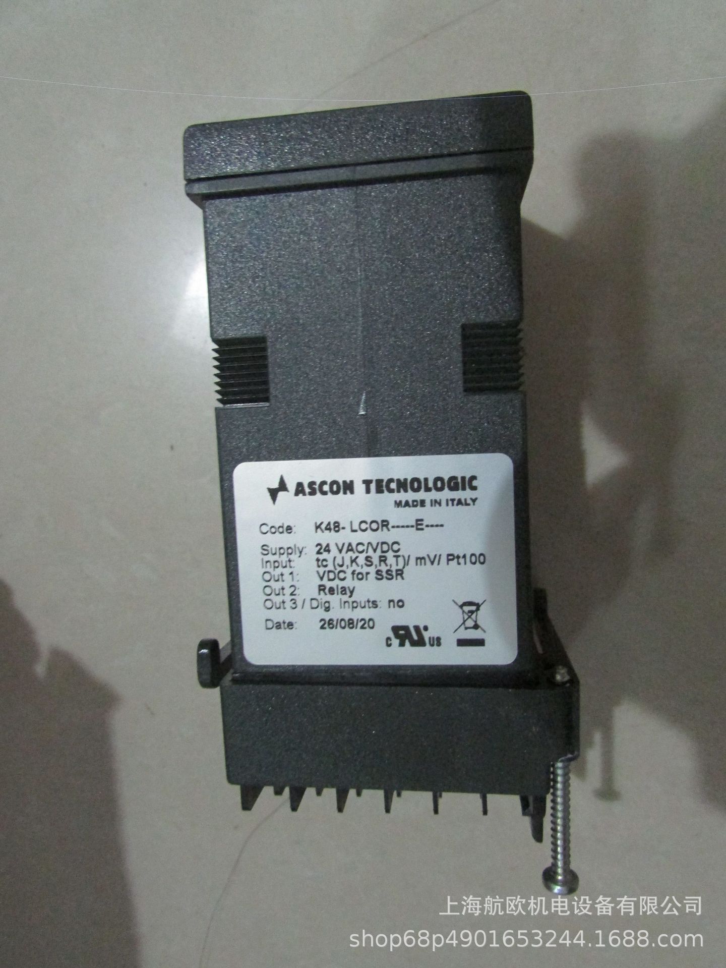 ASCON温控器X1-3100-0000，K48-LCOR-IOM，TLZ12HRRB16S