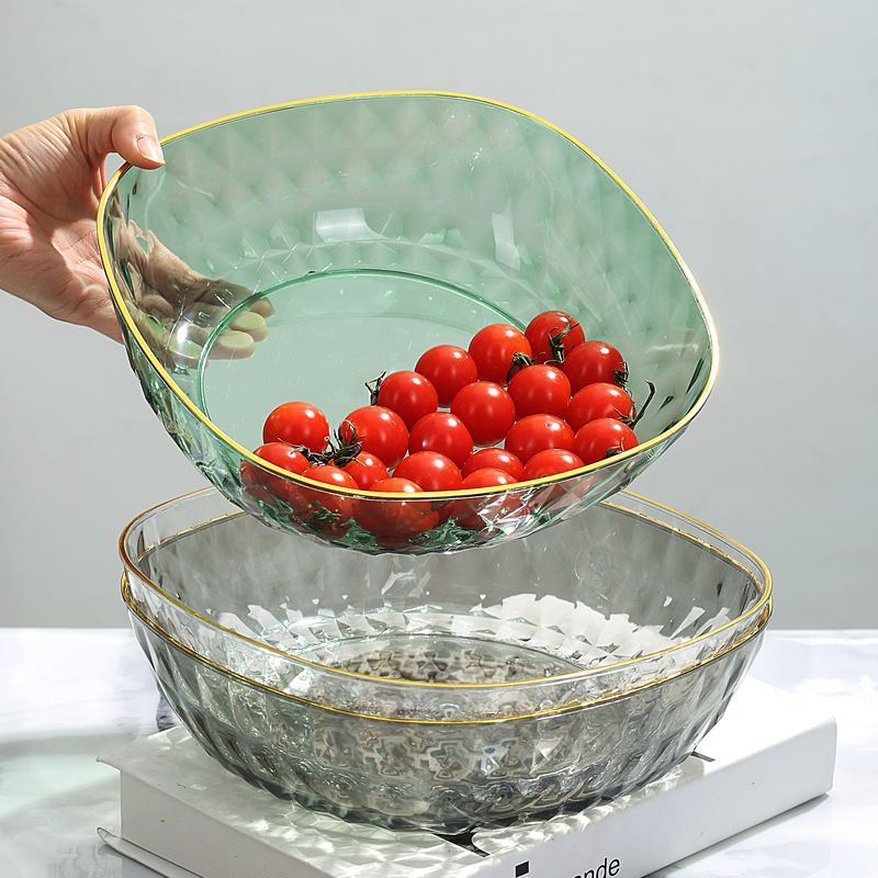 水果盘客厅家用茶几零食摆放盘2025新款果盆轻奢高级水果盘水果篮|undefined