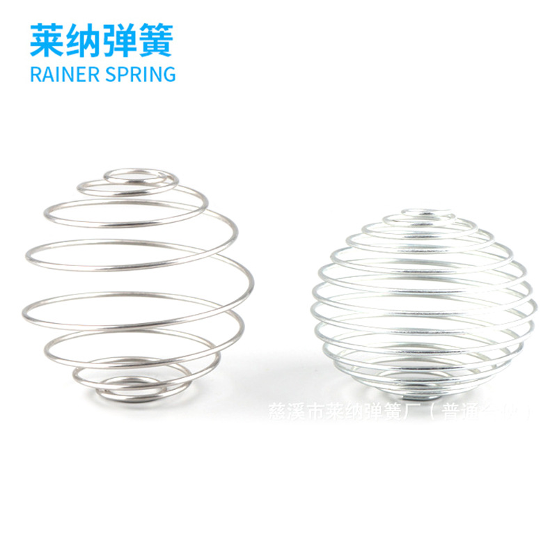 厂家供应摇摇杯304弹簧球 搅拌球 弹簧球 健身弹簧球
