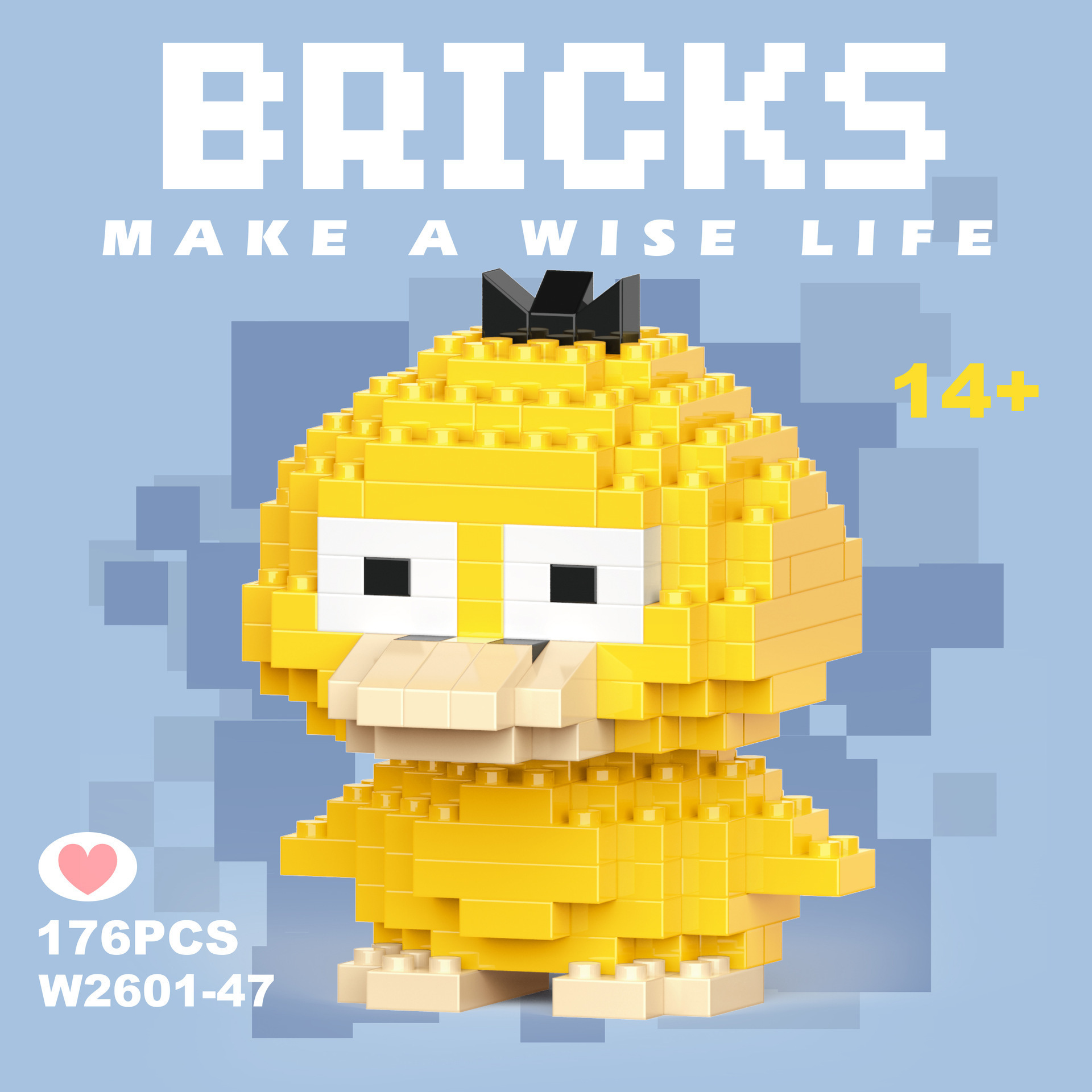 Compatible con los bloques de construcción de micropartículas de Lego, muñecas de dibujos animados, juguetes de rompecabezas para niños, puestos transfronterizos al por mayor