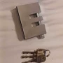 镀铬防水防锈叶片矩形锁