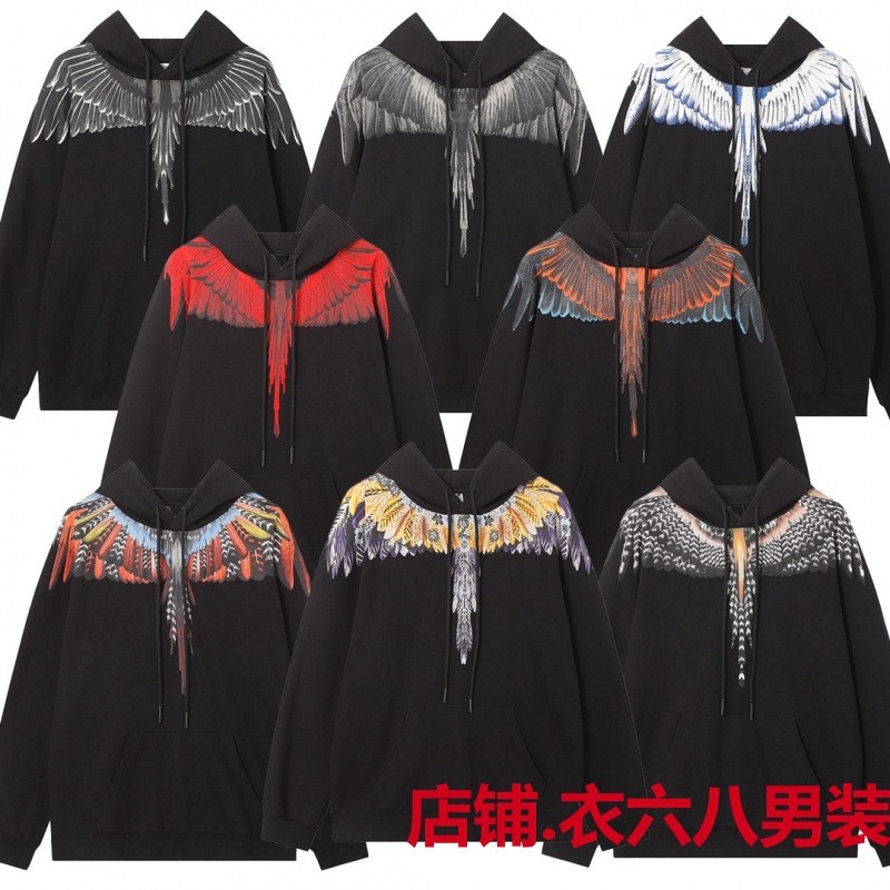 Wings Correct Edition ドロップシッピング プルオーバー フード付き 多用途 カジュアル 春と秋 マルチスタイル スウェットシャツ コンプリートセット|undefined