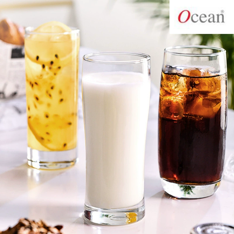 Оcean Ocean Прозрачный стекло 0410 Прямой Лучше воды чашка талия 0808 Молочный напиток Мохито чашка