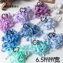 复古古董褶皱丝带做旧丝光 blythe小布娃娃衣发饰装饰4.9米批发