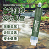 outdoors Survival Water dispenser Field Drink plenty of water Direct drinking filter portable Life Water straw tool UF