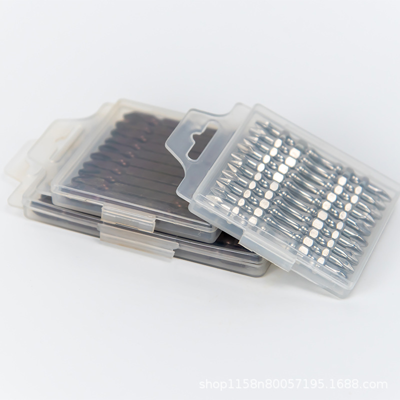 Grado industrial eléctrico de doble sección fuerte magnética cabeza antideslizante de alta resistencia nunchaku perforación tornillo súper duro Taladro