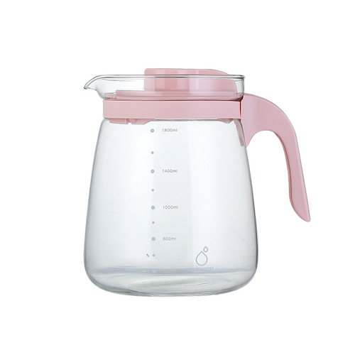 Cold kettle glass heat-resistant high temperature 1.7L living room large-capacity teapot cup home set refrigerator cold kettle