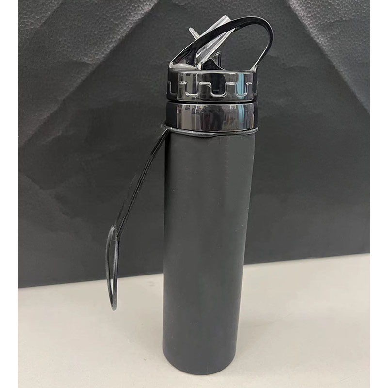 卸売アウトドアスポーツケトルシリコーン折りたたみ水筒クリエイティブソフトウォーターカップwater bottle旅行カップ|undefined