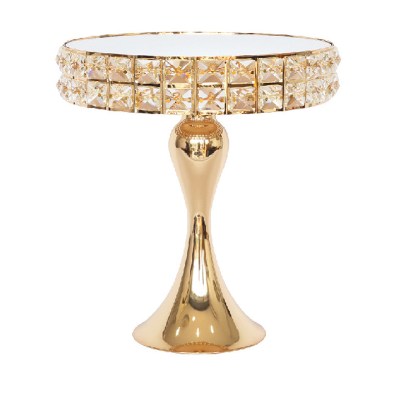 Boda cristal postre soporte exhibición decoración postre cosméticos caja de almacenamiento Copa pastel stand artesanía Mesa