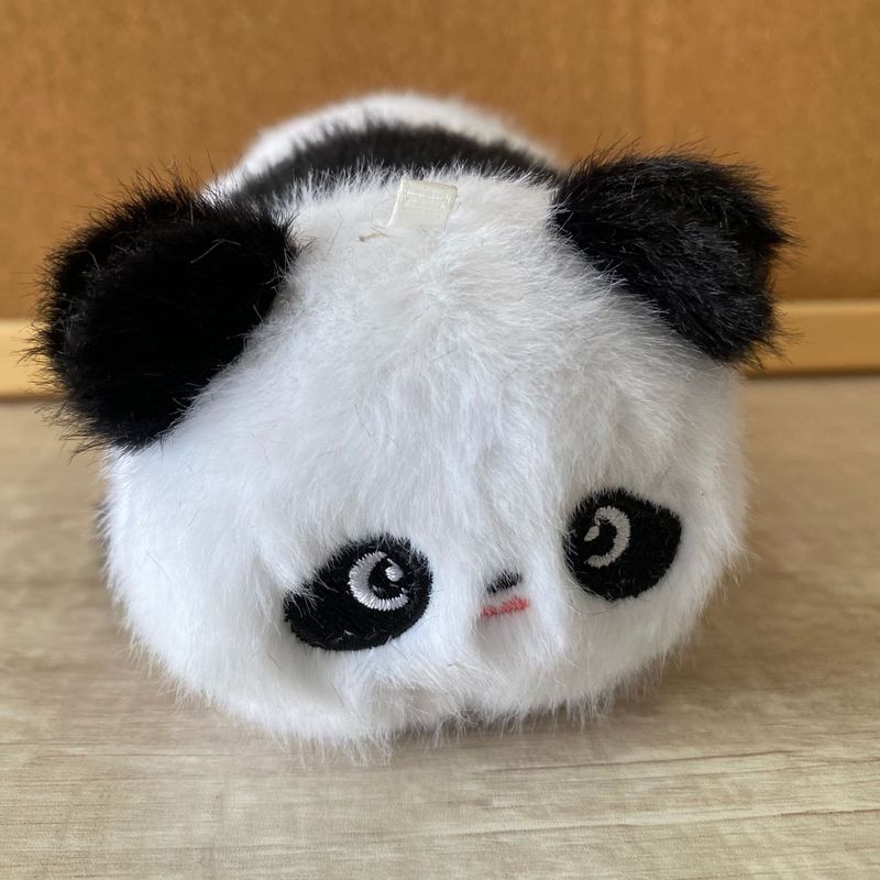 爆款趣味翻转小浣熊玩偶变身熊猫毛绒玩具包包公仔挂件钥匙扣礼物|undefined