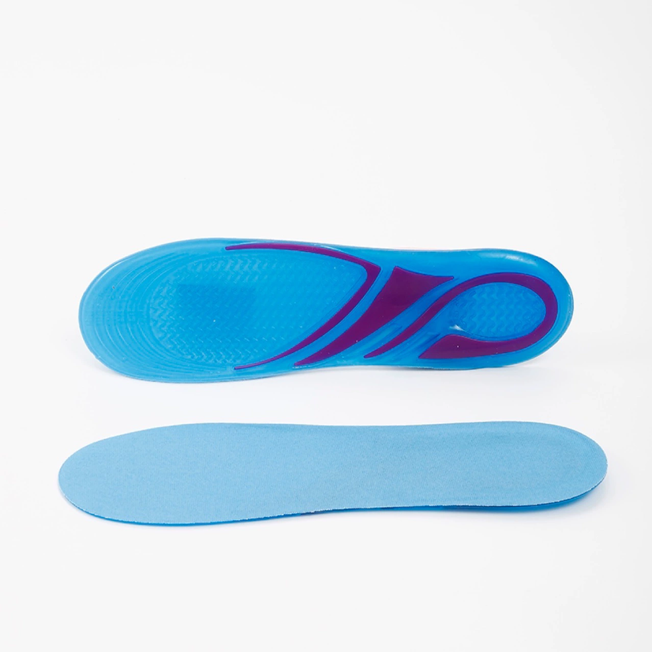 SOURCE Factory Direct силиконовая утолщенная стелька TPE двухцветная амортизирующая высокоэластичная мягкая удобная спортивная стелька