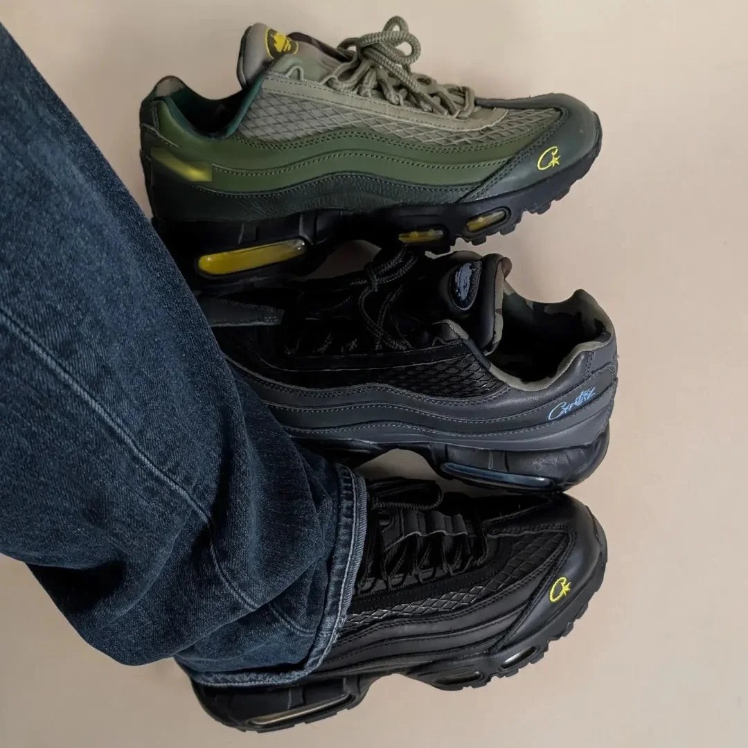 Comercio exterior transfronterizo Putian Chunyuan Air Max 95 zapatos de carrera air-coated zapatos deportivos para hombres amortiguación fábrica de marca conjunta directa