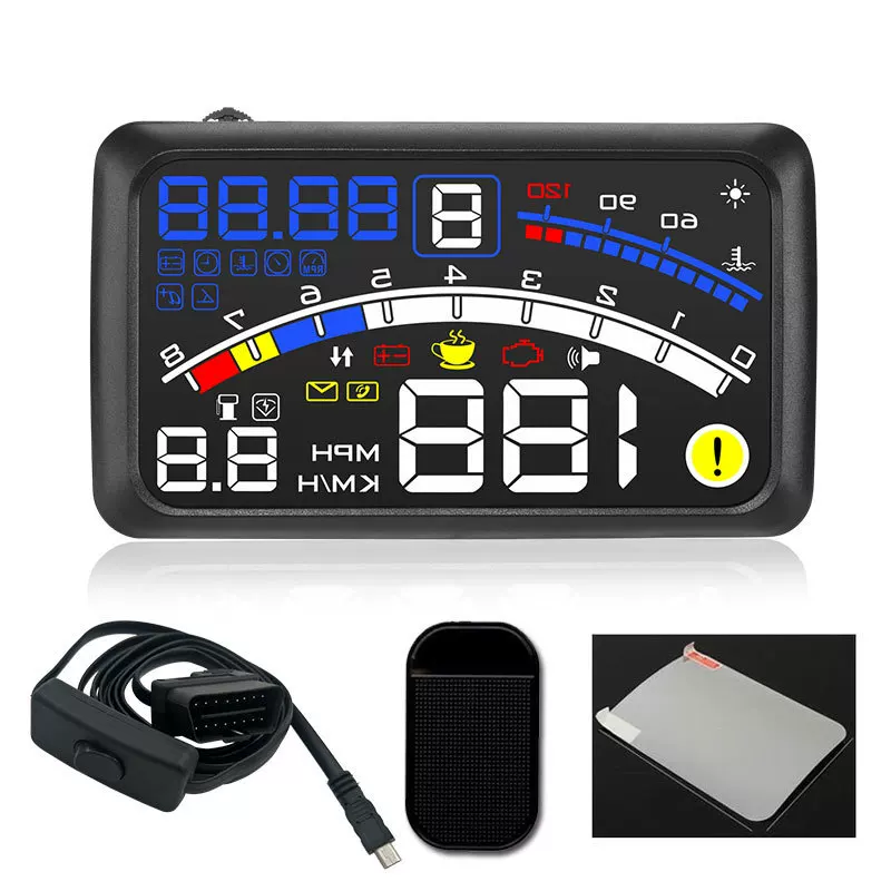 HUD-поисковый дисплей автомобиля OBD2 автомобиль вычислительный HUD видимый дисплей X3 F4 производитель Шэньчжэнь